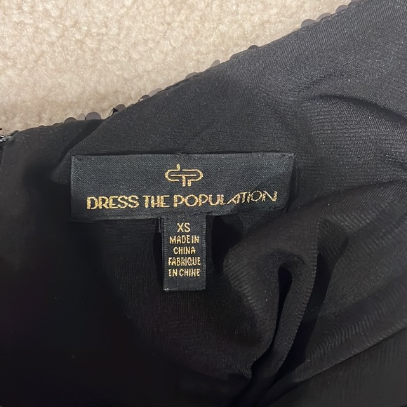 Dress the population jumpsuit Victoria sequin - Picture 15 of 15